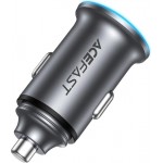 Автозарядка 2xUSB 65W (USB-C + USB-A) B15 Acefast (6974316284963)