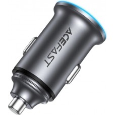 Автозарядка 2xUSB 65W (USB-C + USB-A) B15 Acefast (6974316284963)