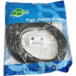 Кабель Audio Aux 3.5мм-3.5мм Atcom 7.5m пакет Black