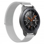 Браслет металлический SK Milanese для Samsung Xiaomi Huawei Garmin Fitbit 22mm Silver