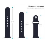 Ремінець ArmorStandart Sport Band (3 Straps) для Apple Watch 42 (Series 11-10)/41/40/38 Dark Blue (ARM49074) Ремінець ArmorStandart Sport Band (3 Straps) для Apple Watch 42 (Series 11-10)/41/40/38 Dark Blue (ARM49074)