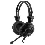 Наушники гарнитура накладные A4Tech HS-28-1 Black