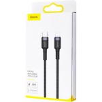 Кабель Type-C-Lightning Baseus Cafule PD 3A 1m 18W (CATKLF-G1) Black