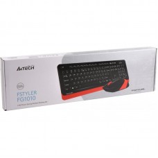 Комплект клавиатура + мышь Wireless A4Tech Bloody FG1010 Orange USB