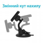 Автодержатель Grand-X Magnetic (крепление на панель или стекло) MT-04 Black