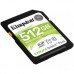 Карта памяти SDXC 512GB UHS-I/U3 Class 10 Kingston Canvas Select Plus R100/W85MB/s (SDS2/512GB)
