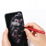 Стилус ручка SK 3 в 1 Capacitive Drawing Point Ball TPU Red