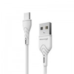 Кабель USB-MicroUSB Grand-X 3A 1m Fast Сharge White (PM-03W)