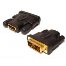 Переходник HDMI-DVI M/F 24pin Atcom Black (11208)
