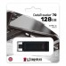 Флешка USB 3.2 128GB Type-C Kingston DataTraveler 70 Black (DT70/128GB)