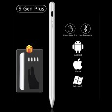 Стилус универсальный Goojodoq Active Magnetic 9 Gen Plus Android IOS iPhone iPad Type-C 1.2mm White