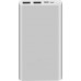 УМБ Power Bank Xiaomi Mi 3 QC3.0 10000mAh 2USB Type-C 2.4A Silver