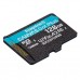Карта памяти MicroSDXC 128GB UHS-I U3 Kingston Canvas Plus R170 W90MBs (SDCG3/128GBSP)