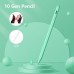 Стилус для планшета Apple iPad 2018-2021 Goojodoq 10 Gen Magnetic Type-C 1mm Green