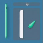 Стилус для планшета Apple iPad 2018-2021 Goojodoq 10 Gen Magnetic Type-C 1mm Green