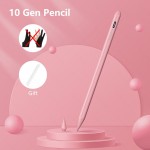 Стилус для планшета Apple iPad 2018-2021 Goojodoq 10 Gen Magnetic Type-C 1mm Pink