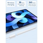Стилус для планшета Apple iPad 2018-2021 Goojodoq 12 Gen Magnetic 0.6mm White