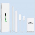 Стилус для планшета Apple iPad 2018-2021 Goojodoq 12 Gen Magnetic 0.6mm White