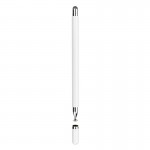 Стилус универсальный Goojodoq 2 в 1 Capacitive Drawing Point Ball White