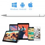 Стилус универсальный Goojodoq 2 в 1 Capacitive Drawing Point Ball White