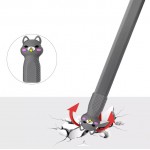Чехол TPU Goojodoq Cartoon для стилуса Apple Pencil 2 Seagull Grey