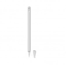 Чехол TPU SK для стилуса Apple Pencil 2 Goojodoq 12 Gen White