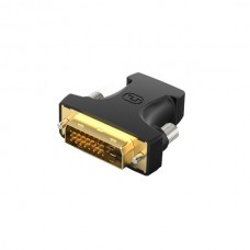 Адаптер HDMI-DVI-D Vention (DVI 24+1-HDMI 1.4) M/F 1080P 60Hz Upgraded gold-plated Black (AILB0)