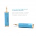 Адаптер Audio 6.35мм-3.5мм Vention M/F gold-plated copper Blue (VAB-S04-L)