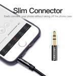 Кабель Audio 3.5мм-3.5мм Vention F/2xM TPE Jaket headset+earphone 0.3m Black (BBSBY)