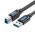 Кабель USB-Type-B 3.0 Vention PVC 2m 5Gbps Black (COOBH)