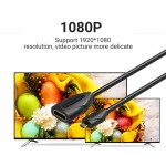 Удлинитель HDMI-miniHDMI v.1.2 Vention M/F PVC 1080P 60Hz gold-plated 1m Black (ABAAF)