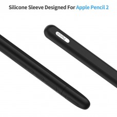 Чехол TPU Goojodoq Button Magnetic для стилуса Apple Pencil 2 Black