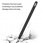 Чехол TPU Goojodoq Button Magnetic для стилуса Apple Pencil 2 Black