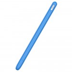Чехол TPU Goojodoq Button Magnetic для стилуса Apple Pencil 2 Blue
