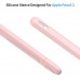 Чехол TPU Goojodoq Button Magnetic для стилуса Apple Pencil 2 Pink