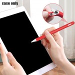 Чехол TPU Goojodoq Button Magnetic для стилуса Apple Pencil 2 Red