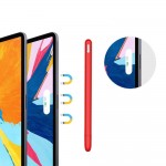 Чехол TPU Goojodoq Button Magnetic для стилуса Apple Pencil 2 Red