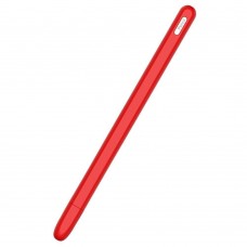 Чехол TPU Goojodoq Button Magnetic для стилуса Apple Pencil 2 Red