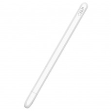 Чехол TPU Goojodoq Button Magnetic для стилуса Apple Pencil 2 White