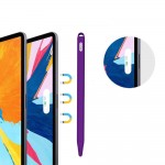 Чехол TPU Goojodoq Hybrid Ear для стилуса Apple Pencil 2 Violet