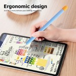 Чехол TPU Goojodoq Matt 2 Golor для стилуса Apple Pencil 2 Blue/Orange