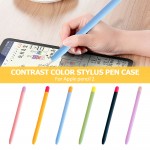 Чехол TPU Goojodoq Matt 2 Golor для стилуса Apple Pencil 2 Yellow/Pink
