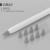 Чехол TPU Goojodoq для наконечника стилуса Apple Pencil (1-2 поколение) (8шт) Grey