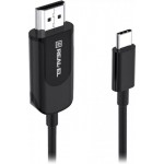 Кабель REAL-EL CHD-180 Type-C-HDMI 4K 60Hz 1.8m Black (EL123500044)