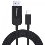 Кабель REAL-EL CHD-180 Type-C-HDMI 4K 60Hz 1.8m Black (EL123500044)