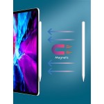 Стилус для планшета Apple iPad 2018-2021 Goojodoq 11 Gen Magnetic Type-C 1mm White