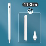Стилус для планшета Apple iPad 2018-2021 Goojodoq 11 Gen Magnetic Type-C 1mm White