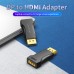 Адаптер DisplayPort-HDMI v.2.0 Vention F/M 4K 30Hz Upgraded gold-plated Black (HBPB0)