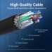 Кабель USB-USB 3.0 Vention F/F PVC Round 5Gbps 2m Black (CONBH)