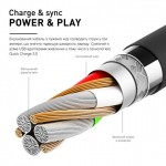 Кабель Luxe Cube Game USB-MicroUSB 1m Black (8886668686143)